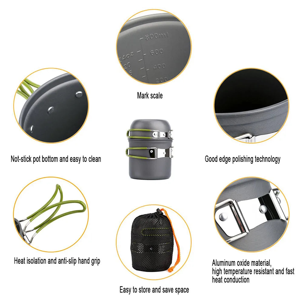 Purilite Select – DS 101 Ultralight Camping Cookware Set
