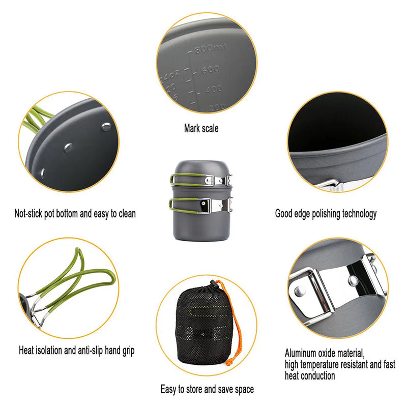 Purilite Select – DS 101 Ultralight Camping Cookware Set