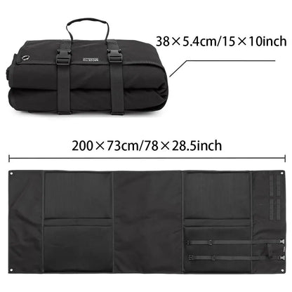 Purilite Select Waterproof 900D Nylon Foldable Outdoor Ground Mat, Compact Camping, Hiking & Field Activity Mat