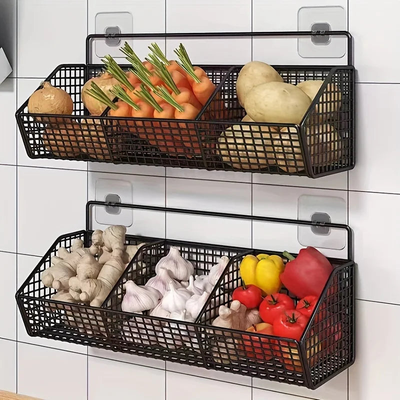 Purilite Select Wall-Mounted Kitchen Storage Basket