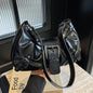 Purilite Select Y2K Retro Pleated Hobo Shoulder Bag