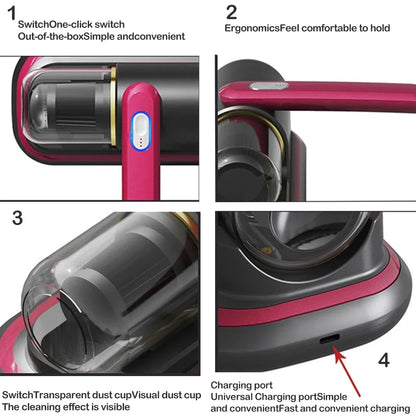 Purilite Select Wireless Handheld Mattress Vacuum Cleaner with UV Sterilization and Powerful Suction for Bedding, Sofa, Upholstery, and Home Cleaning - PuriLite