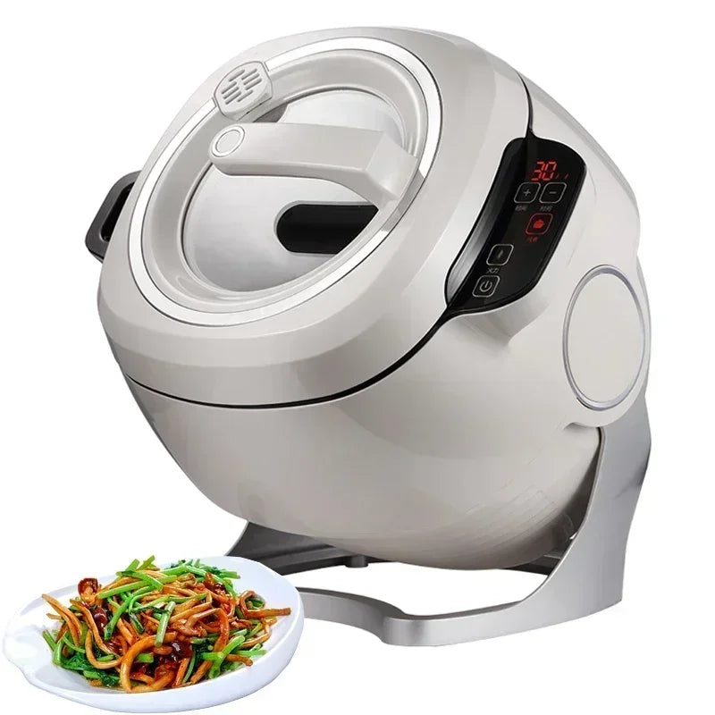 Purilite Select 6L Drum Automatic Cooking Machine 2000W Commercial Intelligent Robot Cooker 110V/220V IH Heating - PuriLite