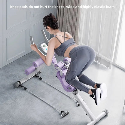 Purilite Select Multifunctional Home Gym Fitness Machine – Abdominal & Waist Trainer with Knee-Friendly Sliding Rail for Core, Leg, and Full-Body Workouts - PuriLite