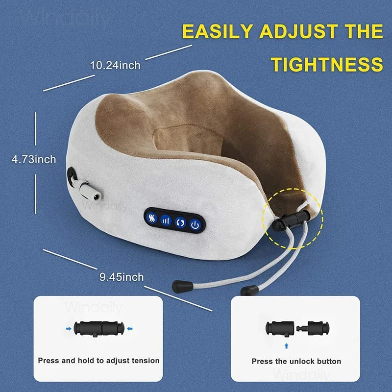 Purilite Select – U-Shaped Neck Massage Pillow