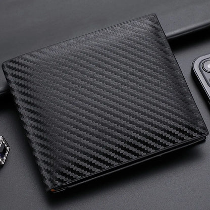 Purilite Select Carbon Fiber Short Wallet for Men