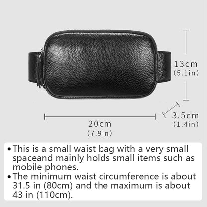 Purilite Select Genuine Leather Waist Pack