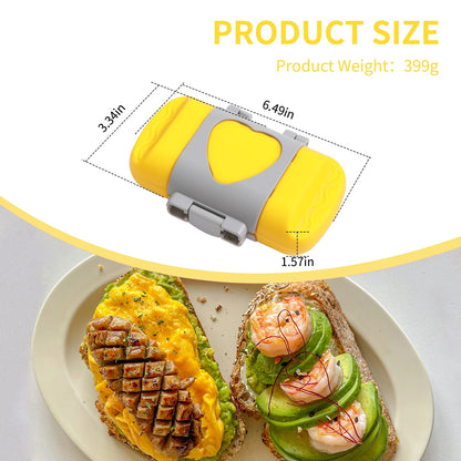 Microwave sandwich breakfast machine, compact design, can make sandwiches, breakfast toast, hot dogs - including recipe books - PuriLite