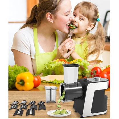Purilite Select – 5-in-1 Electric Vegetable Cutter & Food Processor