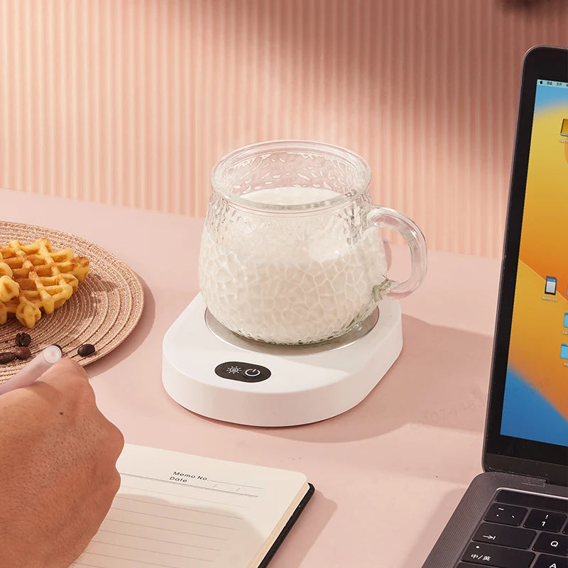 Cup Warmer Thermostatic Temperature for Coffee Milk Tea Water DC 5V USB Heating Pad Mug Heater  For Home Office Desk - PuriLite