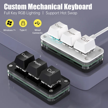Purilite Select 3-Key RGB Macro Pad