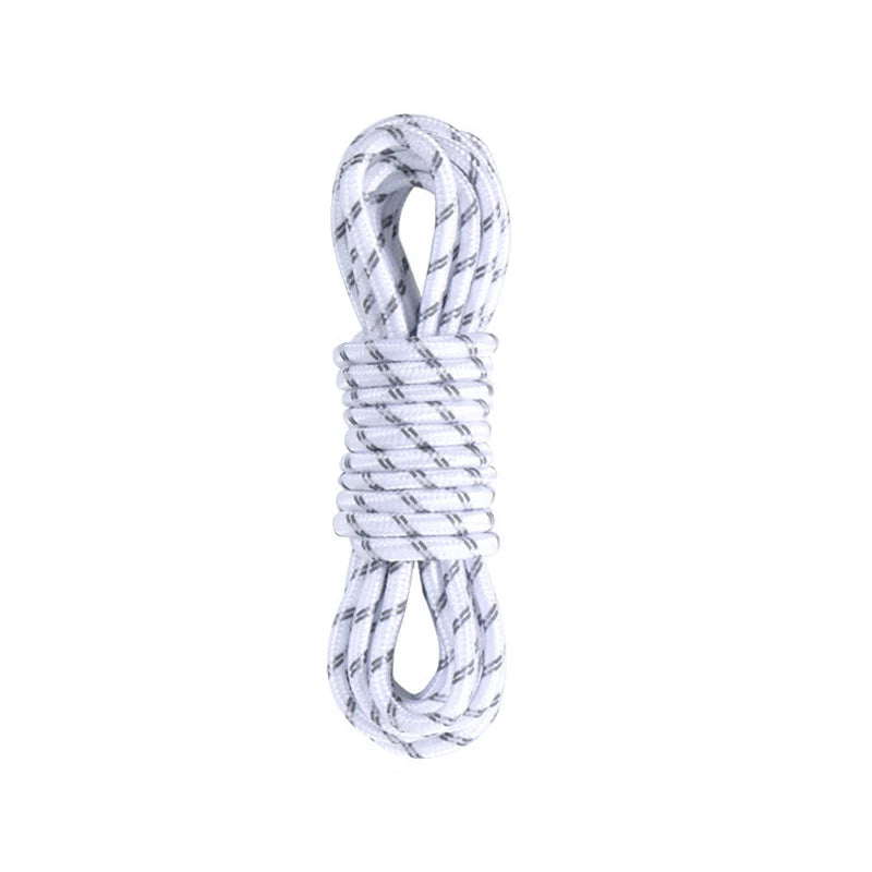 Purilite Select Reflective Paracord Rope | 5M x 5mm Heavy-Duty Camping Tent Guy Line for Tarp, Canopy, Hiking, Survival, Outdoor Emergency and Utility Use