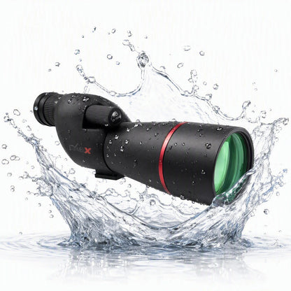 Purilite Select 25-75X High Power Zoom Monocular Telescope with 60mm Objective Lens, Phone Adapter and Tripod for Bird Watching, Camping and Outdoor Viewing