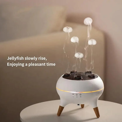 Purilite Select Dynamic Jellyfish Air Humidifier – 250ml Ultrasonic Aroma Humidifier – Remote Control Bedroom Humidifier with 7 Color Night Lights