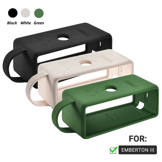 Purilite Select – Silicone Protective Case with Handle for Marshall EMBERTON III Bluetooth Speaker