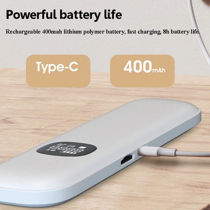 Purilite Select Bone Conduction Pillow Speaker – Under-Pillow White Noise Machine – Ultra-Slim Soundbar with LED Display, TF MP3 Player & Timer for Deep Sleeping