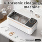 Purilite Select 48KHz Ultrasonic Glasses Cleaner Machine, Soundwave Cleaning Device for Jewelry, Dentures, Makeup Brushes & Small Accessories