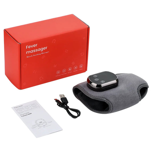 Purilite Select™ Foot Heat Massager — Hot Compress & Vibration Therapy for Foot and Ankle, USB Rechargeable