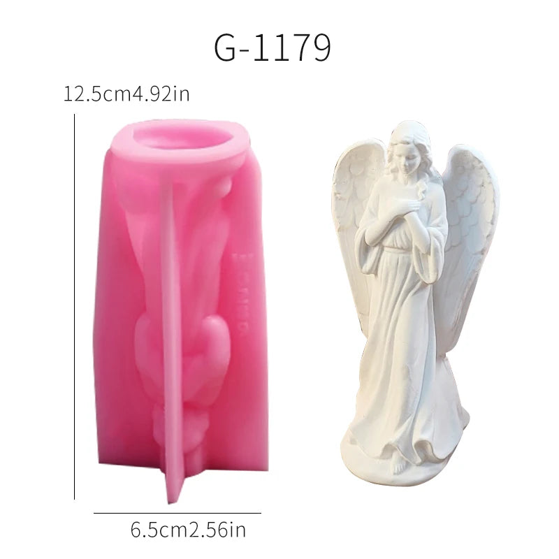Purilite Select Angel Madonna Ornament Silicone Mold