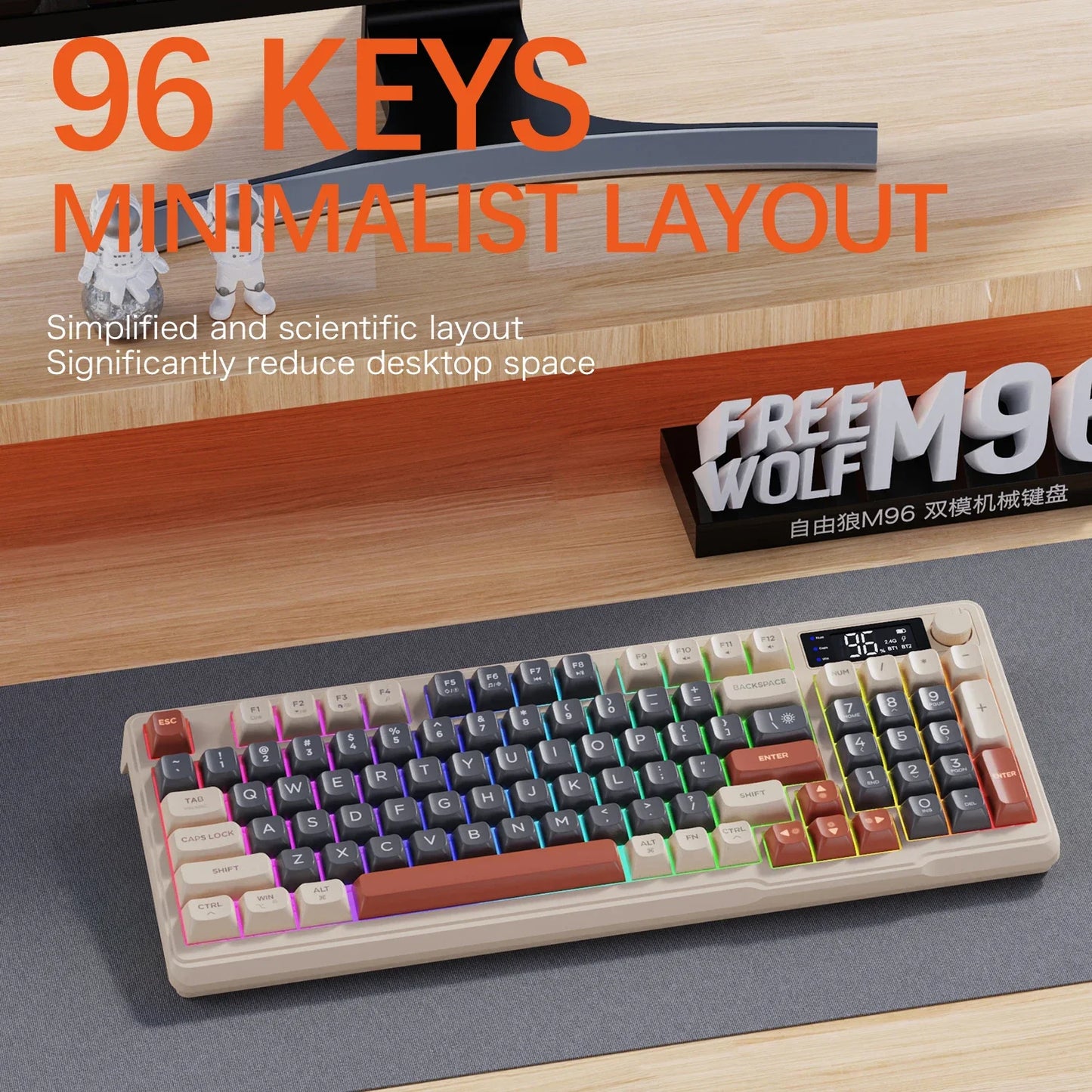 Purilite Select M96 Wireless Gaming Keyboard
