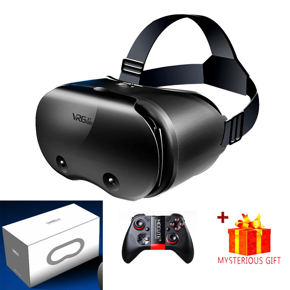 3D Virtual Reality Headset for Smartphones | Immersive VR Glasses with Adjustable Lenses