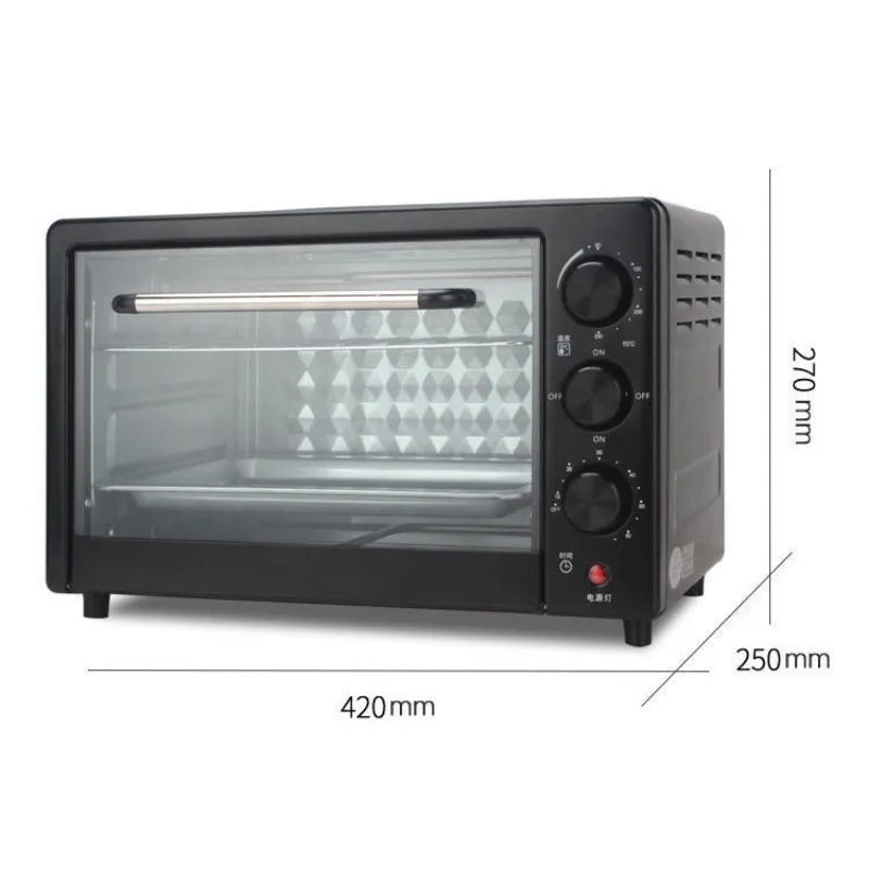 Purilite Select 22L Electric Oven | Multifunctional Desktop Baking Oven | Compact Household Countertop Oven - PuriLite