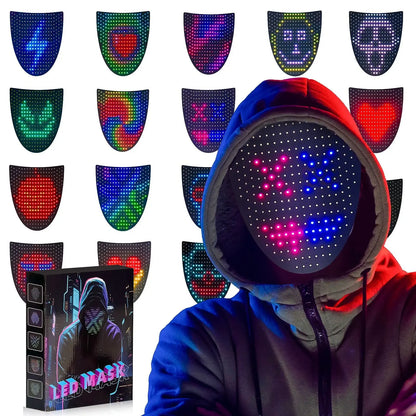 Purilite Select Color Changing LED Halloween Mask