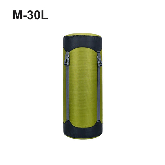 Purilite Select Camping Sleeping Bag Compression Storage Bag | Waterproof Outdoor Gear Organizer for Backpacking, Hiking & Travel