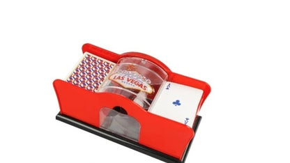 Purilite Select Automatic Card Shuffler Manual Playing Card Mixer Anti-Cheat Card Shuffling Device for Parties, Family Game Nights and Home Entertainment