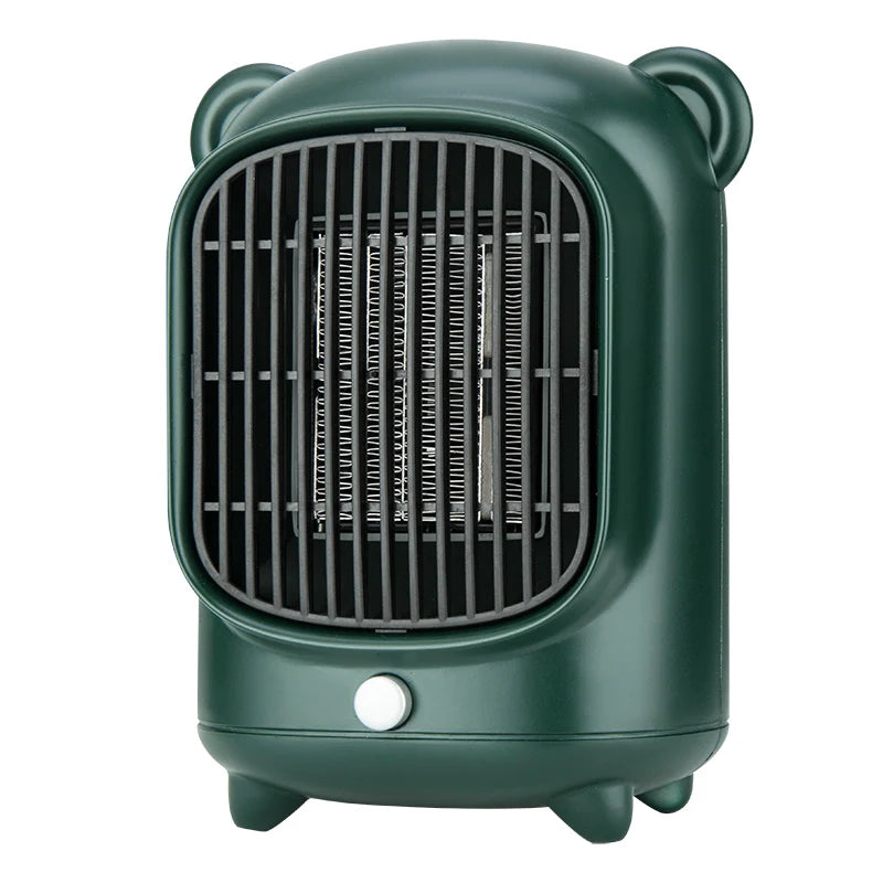 ATWFS Electric Heater for Home Desktop 500W/220V Small PTC Heater Fast Heat Room Heater Warmer Heating Silent Electric Heater