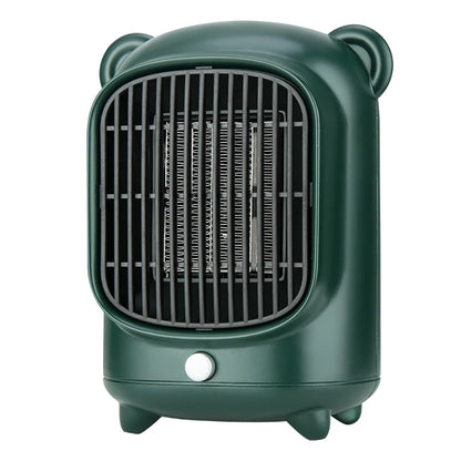 ATWFS Electric Heater for Home Desktop 500W/220V Small PTC Heater Fast Heat Room Heater Warmer Heating Silent Electric Heater