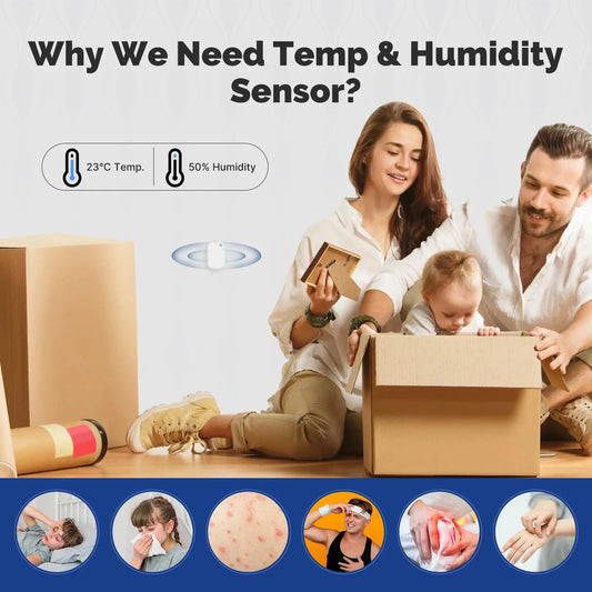 Purilite Select – Tuya Zigbee Smart Temperature &amp; Humidity Sensor