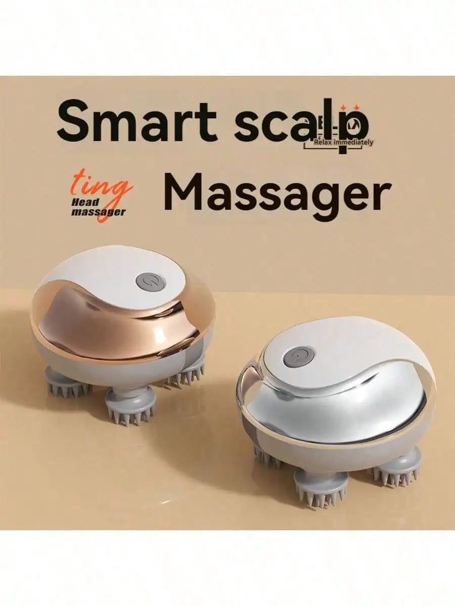Head massager, grabbing head massage claw, head massage tool, soothing headache, fully automatic head electric scalp massager