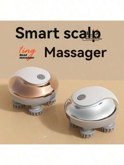 Head massager, grabbing head massage claw, head massage tool, soothing headache, fully automatic head electric scalp massager