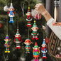 Purilite Select 8pcs Christmas Wooden Elf Ornaments – Festive Hanging Decorations for Tree, Home & Holiday Gifts 2026