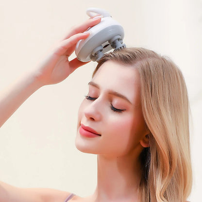 Electric Head Massage Instrument Stress Relief Relaxation to Soothe Muscle Pain Massager Enhance Circulation