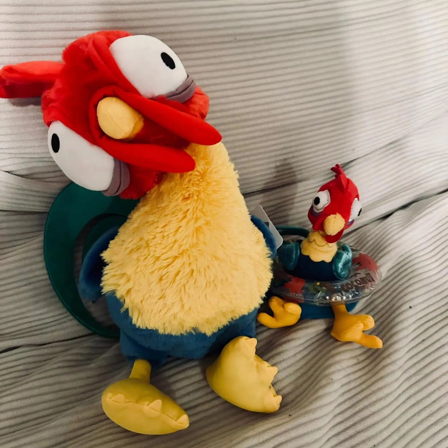 Purilite Select Cute Pig and Rooster Plush Stuffed Animal Toy Soft PP Cotton Cuddly Toy for Kids Room Decor Birthday Gift