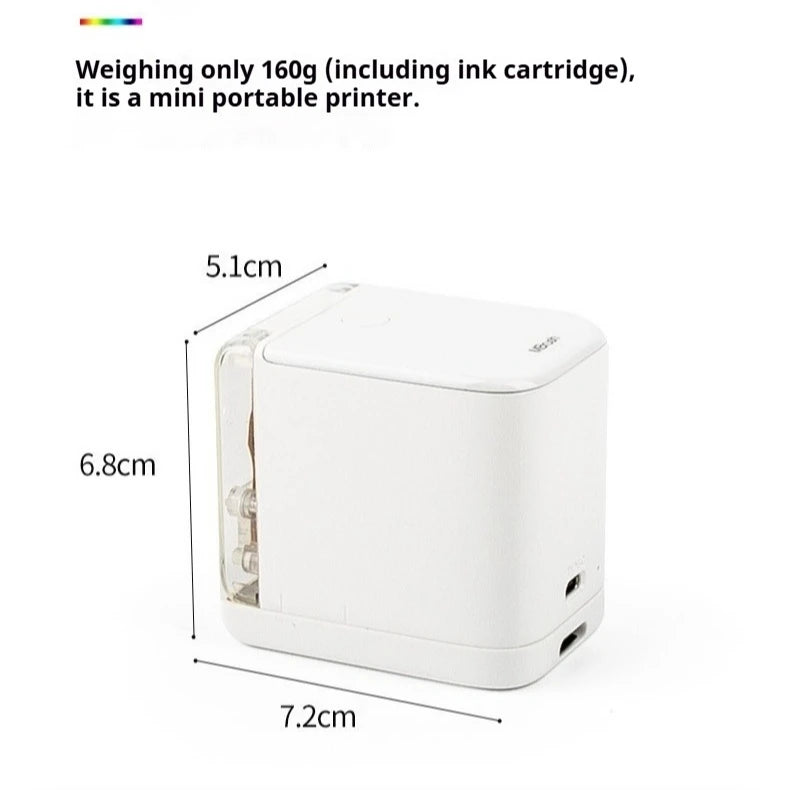 Purilite Select Portable Color Mini Inkjet Printer Wireless WiFi 2.4G Handheld Mobile Printer for Gift Cards, Logos, Labels and Custom Printing - PuriLite