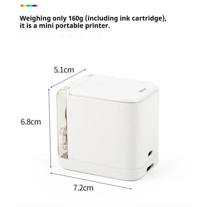 Purilite Select Portable Color Mini Inkjet Printer Wireless WiFi 2.4G Handheld Mobile Printer for Gift Cards, Logos, Labels and Custom Printing - PuriLite