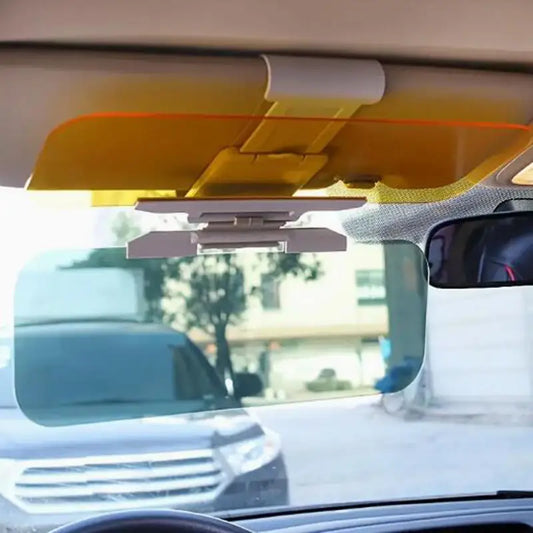 Purilite Select Anti-Glare Car Sun Visor Extender, Rotatable Anti-UV Driving Visor Clip for Day and Night Vision Protection - PuriLite