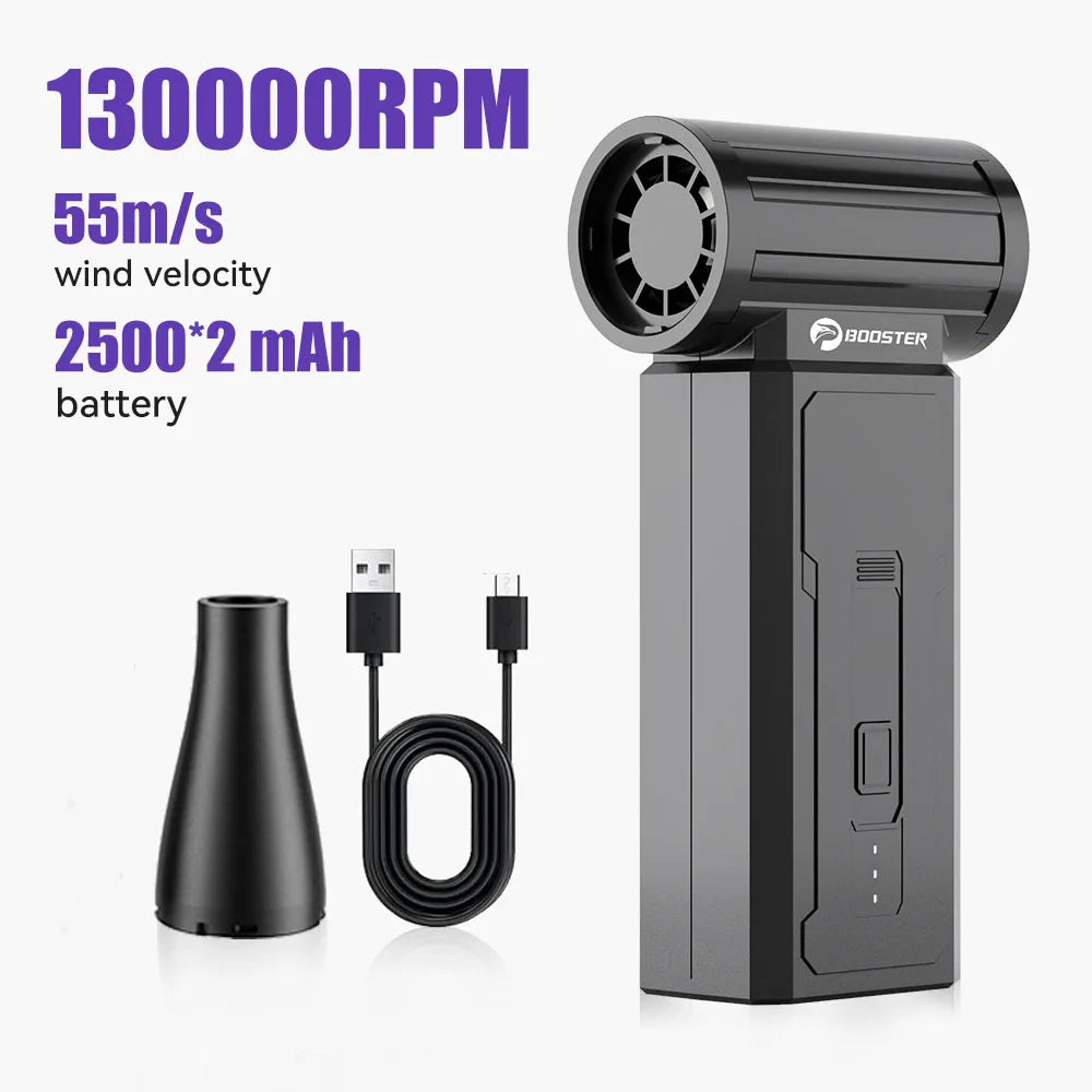 Purilite Select 130000RPM Turbo Jet Fan – Brushless Powerful Air Blower &amp; Vacuum Cleaner