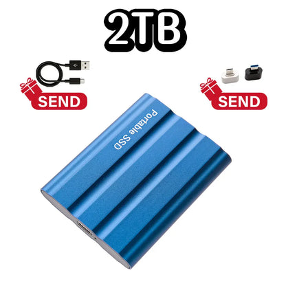 Purilite Select Portable External SSD USB 3.1 Type-C High-Speed Solid State Drive 1TB, 2TB, 4TB, 8TB, 12TB, 16TB, 32TB, 64TB & 128TB for Laptop, Desktop, Windows, macOS & Android