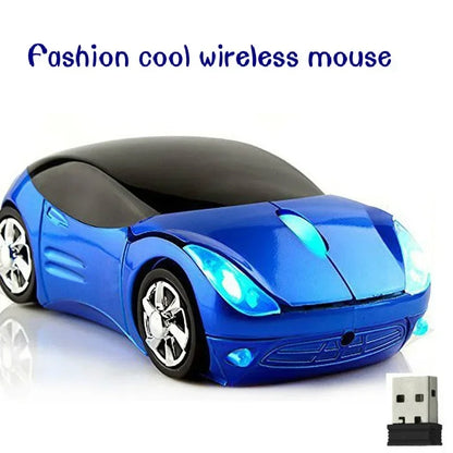 Purilite Select 2.4GHz Wireless Optical Car-Shaped Mouse – Super Luxury Gaming & Portable Computer Mouse