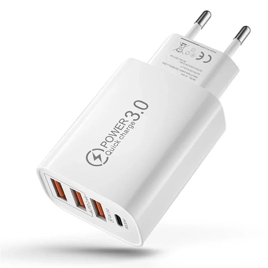 Purilite Select 4-Port 20W Fast Charger