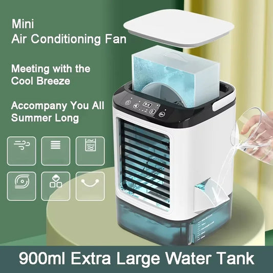 Purilite Select 10-in-1 Mini Cooling Fan with Ultrasonic Atomization
