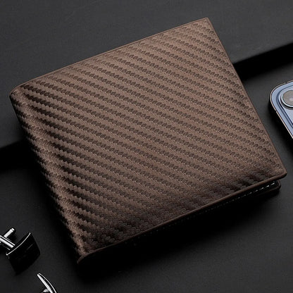 Purilite Select Carbon Fiber Short Wallet for Men
