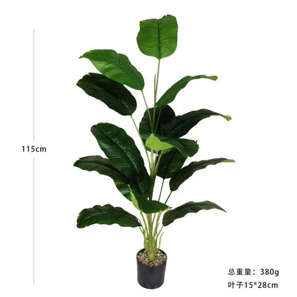 Purilite Select 115CM Artificial Plant Tree – Realistic Lush Greenery Faux Tree for Indoor Outdoor Home, Office, and Event Decor - PuriLite