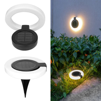 Purilite Select Solar Outdoor LED Landscape Lights Waterproof IP65 Warm White Garden Fence Pathway Buried Lawn Lighting Set