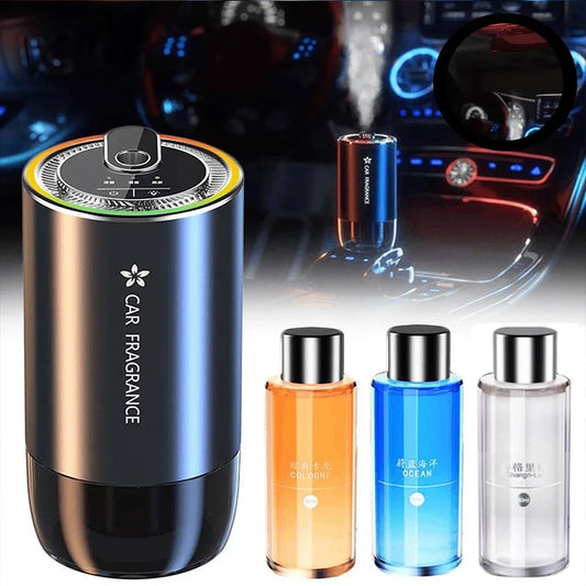 Purilite Select 1000mAh USB Rechargeable Car Air Freshener – LED Aromatherapy Diffuser