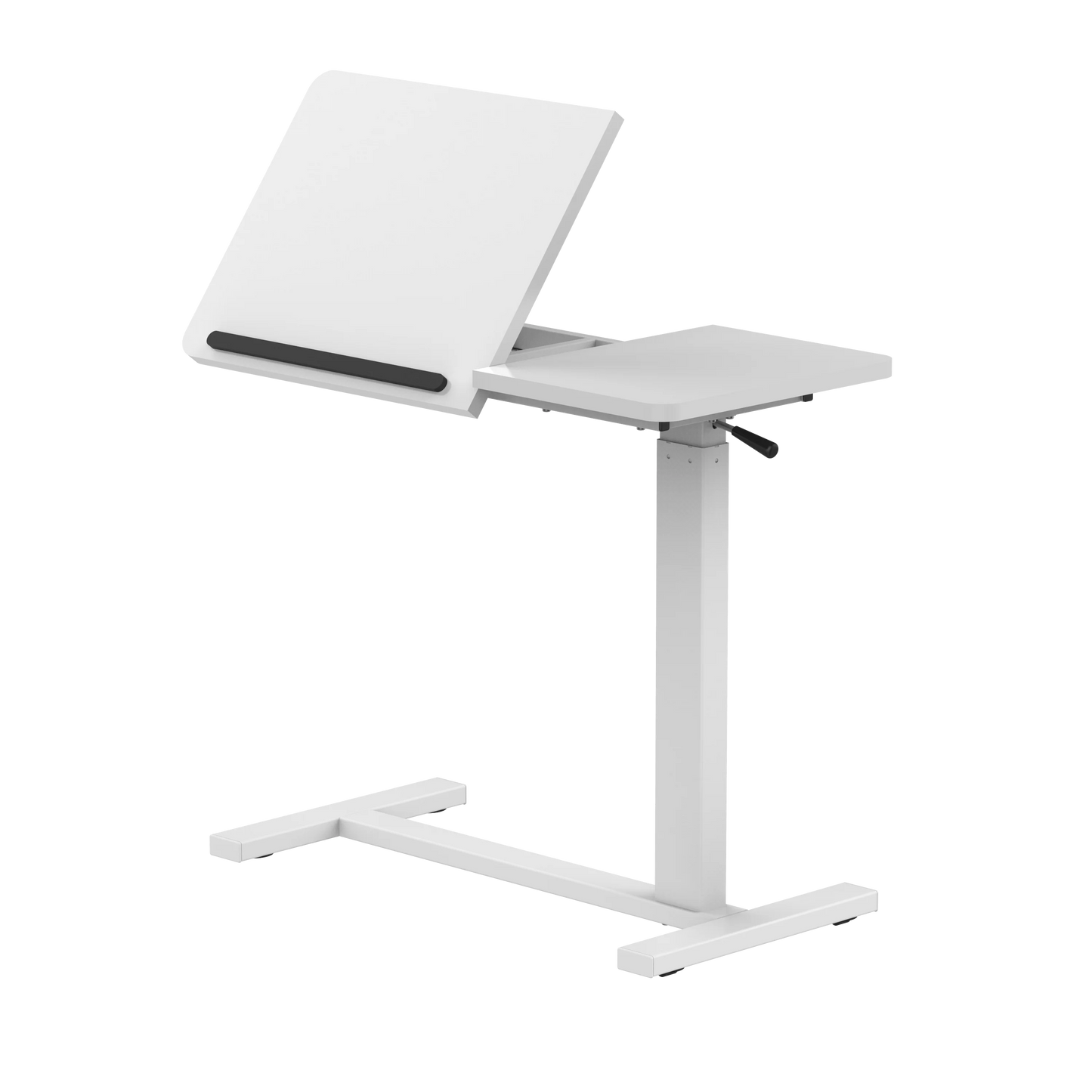 Purilite Select | Small Standing Desk | Adjustable Height | Mobile Laptop Table | Rolling Stand Up Desk | Computer Workstations